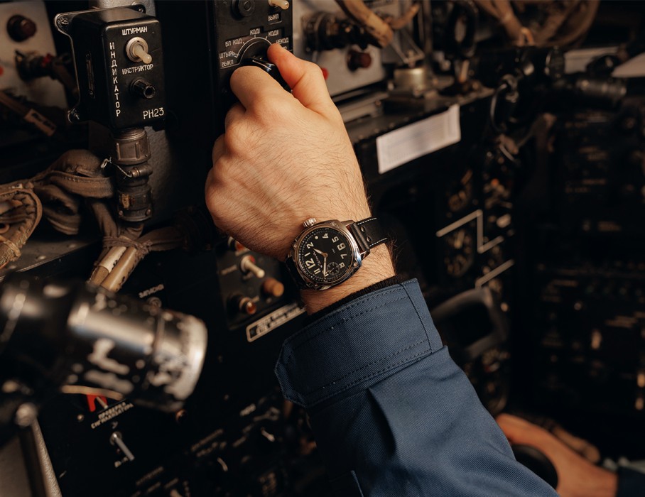 беркут tcb 3603 42мм ручной завод с лицевой стороны