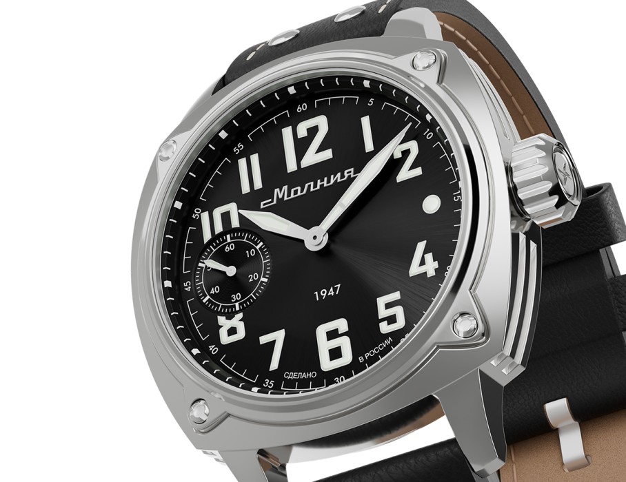 беркут tcb 3603 42мм ручной завод вид слева