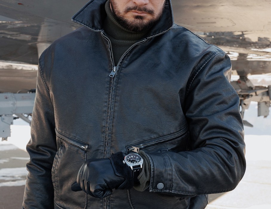 беркут tcb 3603 42мм ручной завод спереди