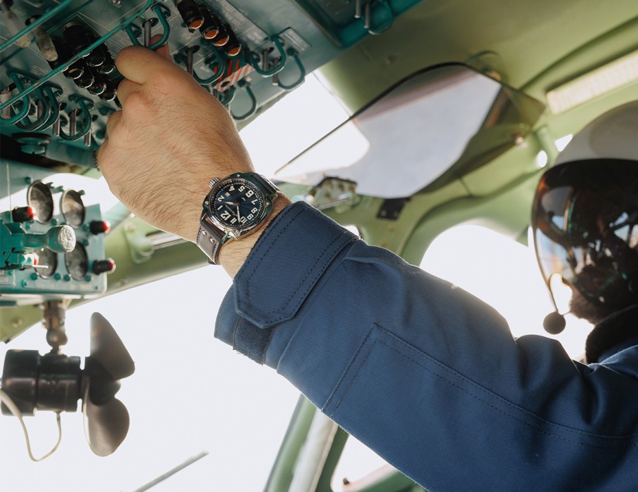 беркут tcb 8215 42 мм автоподзавод вид сбоку