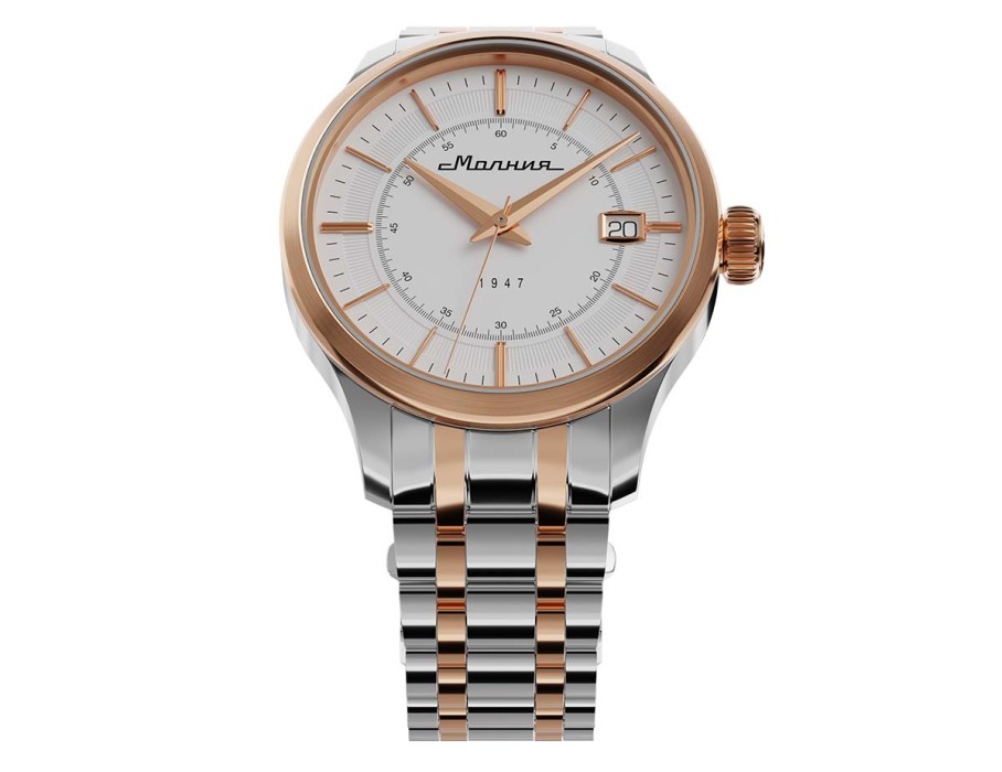 дебют tcb 2416 41 мм автоподзавод из россии вид сбоку