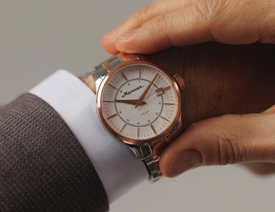 дебют tcb 2416 41 мм автоподзавод вид слева