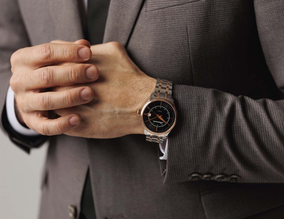 дебют tcb 2416 41 мм автоподзавод спереди