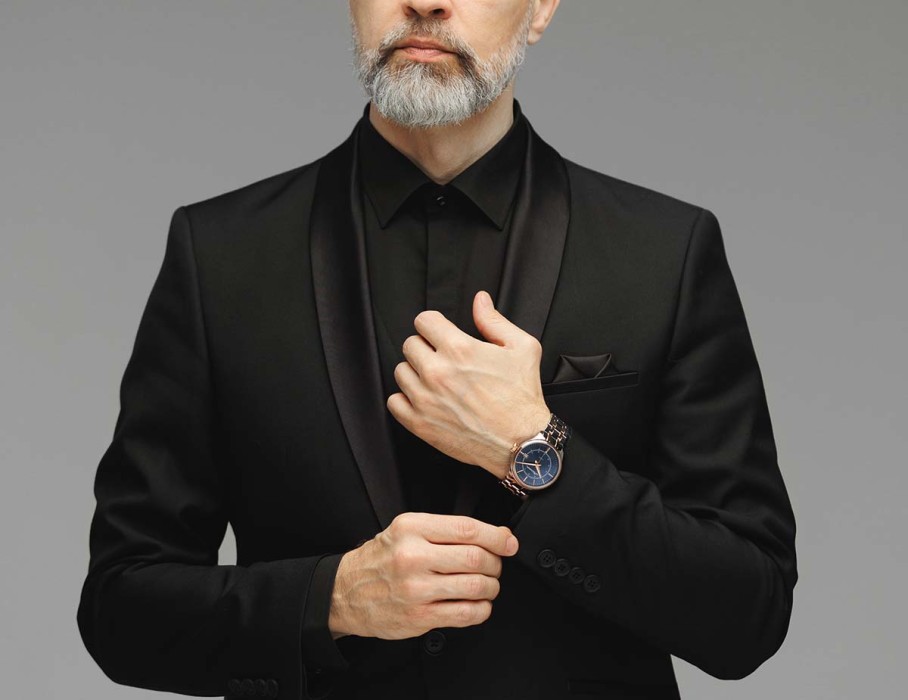 дебют tcb 2416 41 мм автоподзавод вид сзади