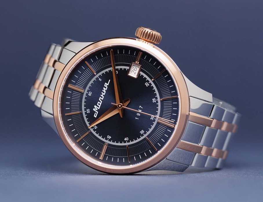 дебют tcb 2416 41 мм автоподзавод вид справа