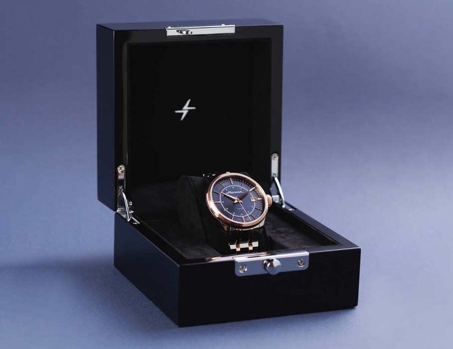 дебют tcb 2416 41 мм автоподзавод вид сзади