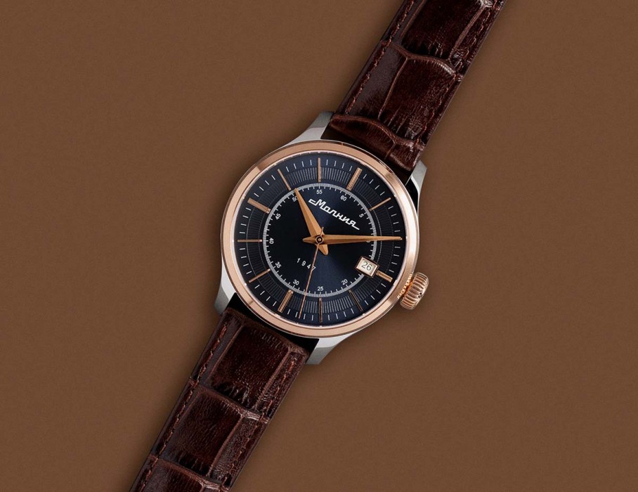 дебют tcb 2416 41 мм автоподзавод вид справа