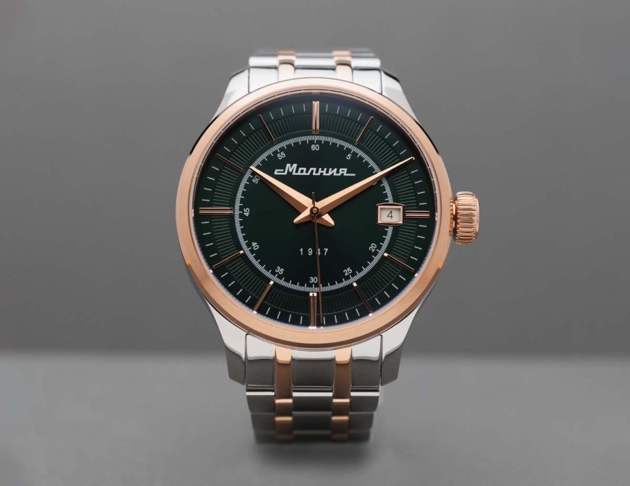 дебют tcb 2416 41 мм автоподзавод вид слева