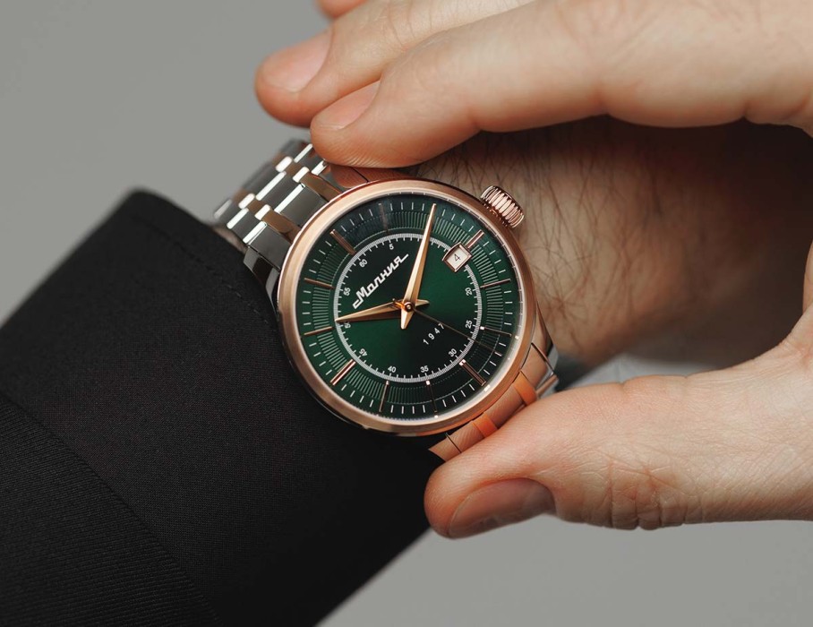 дебют tcb 2416 41 мм автоподзавод вид сбоку