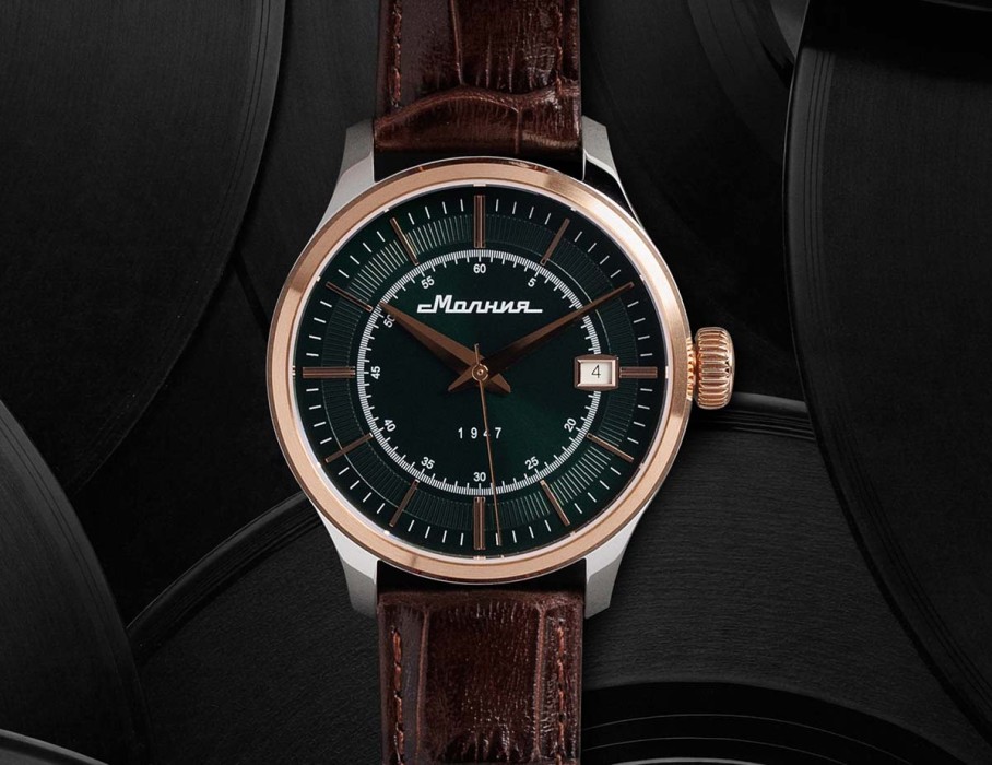 дебют tcb 2416 41 мм автоподзавод вид слева