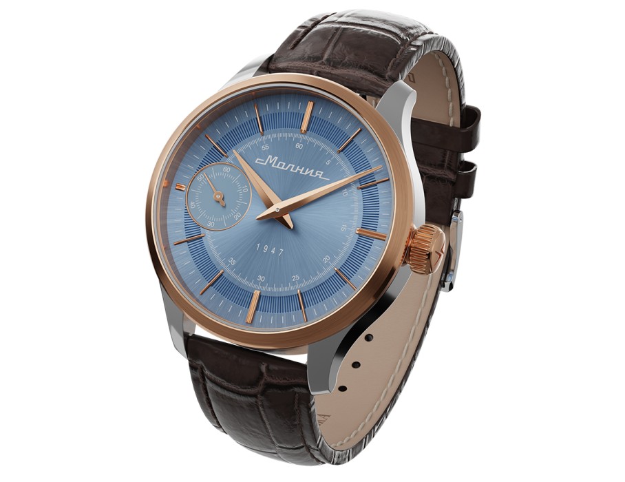 дебют tcb 3603 41 мм ручной завод классического стиля с лицевой стороны