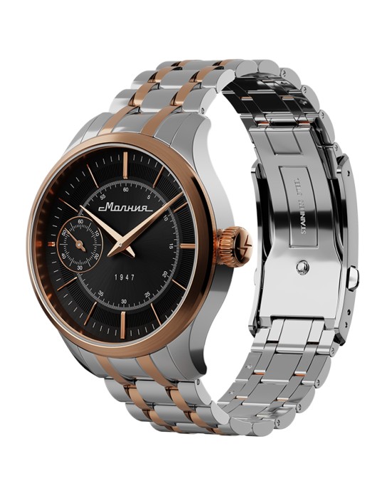 дебют tcb 3603 41 мм ручной завод от бренда молния вид слева