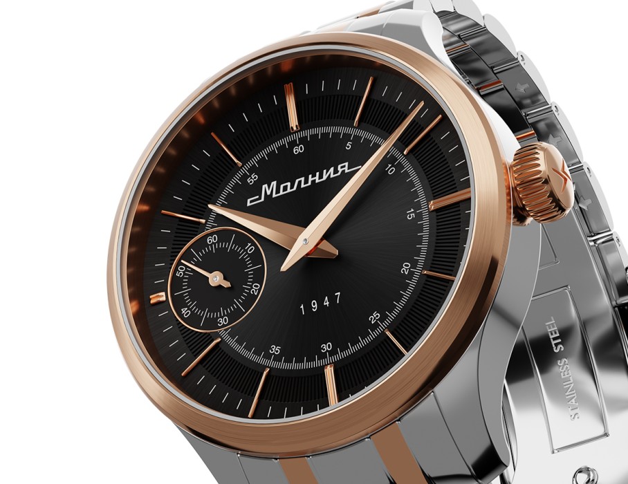 дебют tcb 3603 41 мм ручной завод для взрослого возраста с изнаночной стороны