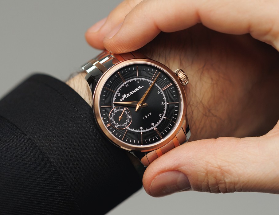 дебют tcb 3603 41 мм ручной завод с внутренней стороны