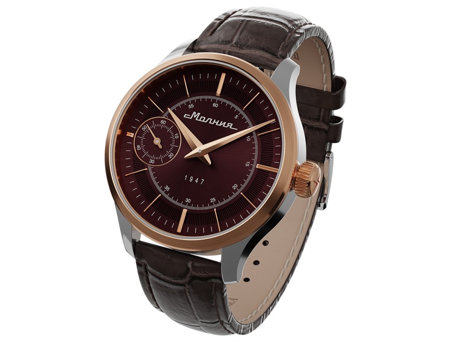 дебют tcb 3603 41 мм ручной завод классического стиля с лицевой стороны