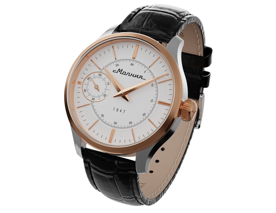 дебют tcb 3603 41 мм ручной завод классического стиля с лицевой стороны