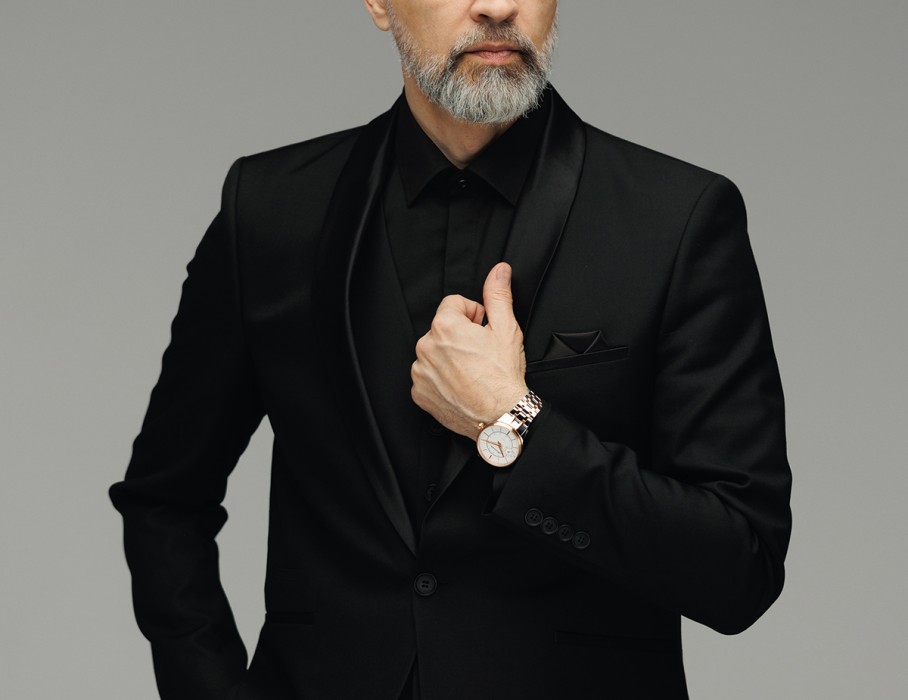 дебют tcb 3603 41 мм ручной завод вид справа