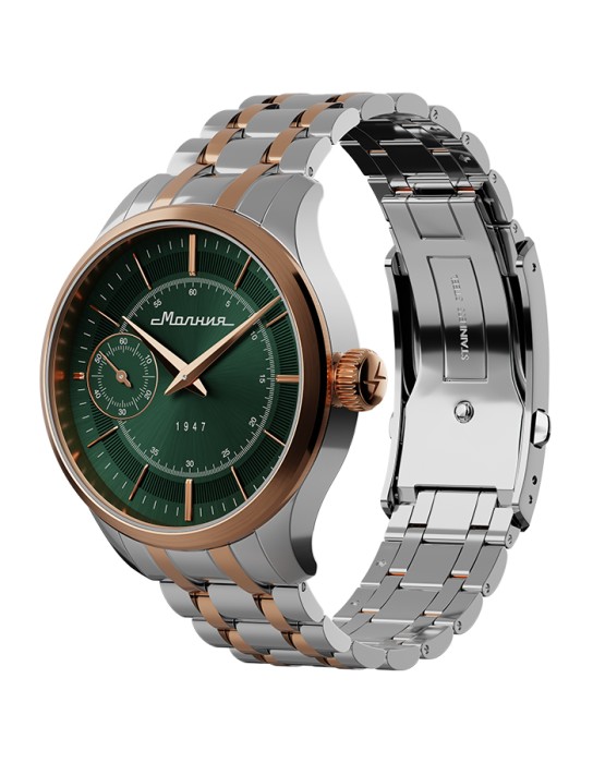 дебют tcb 3603 41 мм ручной завод от бренда молния вид слева