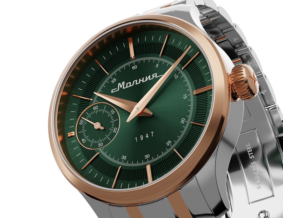 дебют tcb 3603 41 мм ручной завод для взрослого возраста с изнаночной стороны