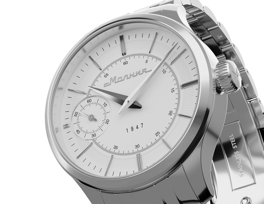 дебют tcb 3603 41 мм ручной завод для взрослого возраста с изнаночной стороны