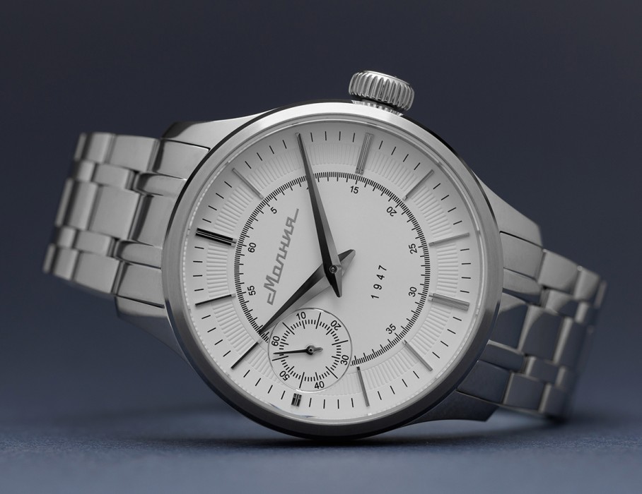 дебют tcb 3603 41 мм ручной завод вид сзади