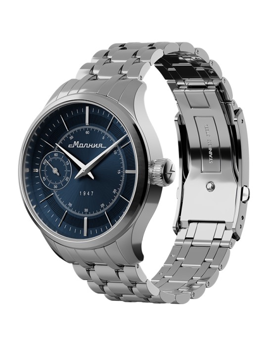 дебют tcb 3603 41 мм ручной завод от бренда молния вид слева