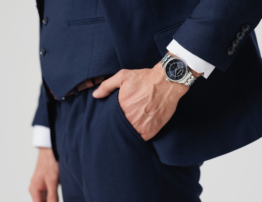 дебют tcb 3603 41 мм ручной завод спереди