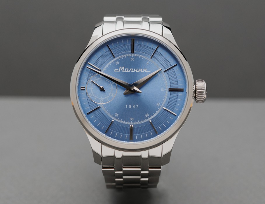 дебют tcb 3603 41 мм ручной завод вид слева