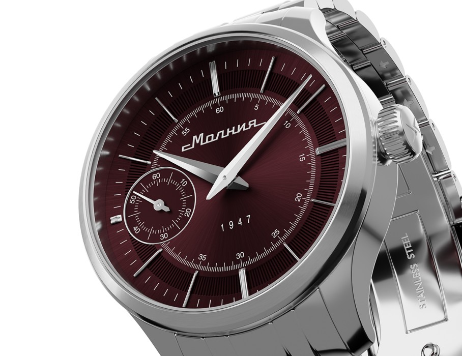 дебют tcb 3603 41 мм ручной завод для взрослого возраста с изнаночной стороны