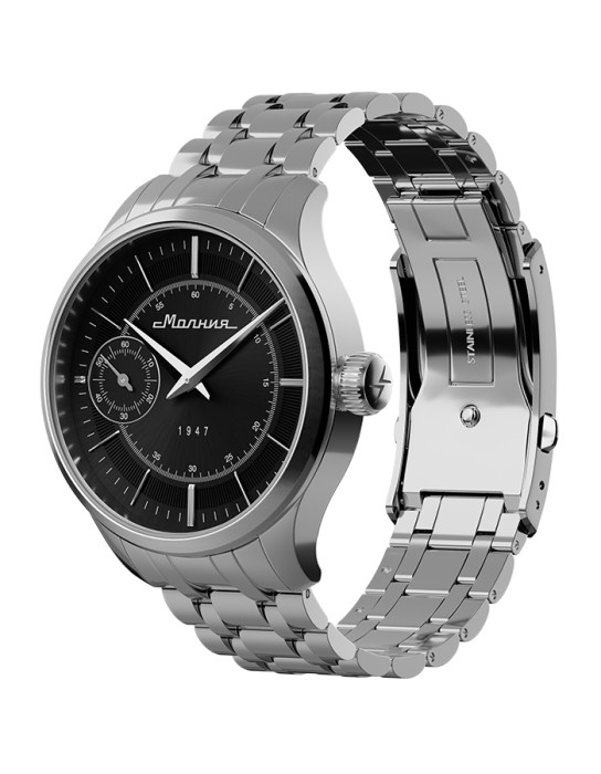 дебют tcb 3603 41 мм ручной завод от бренда молния вид слева