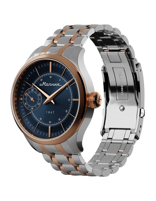 дебют tcb 3603 41 мм ручной завод от бренда молния вид слева