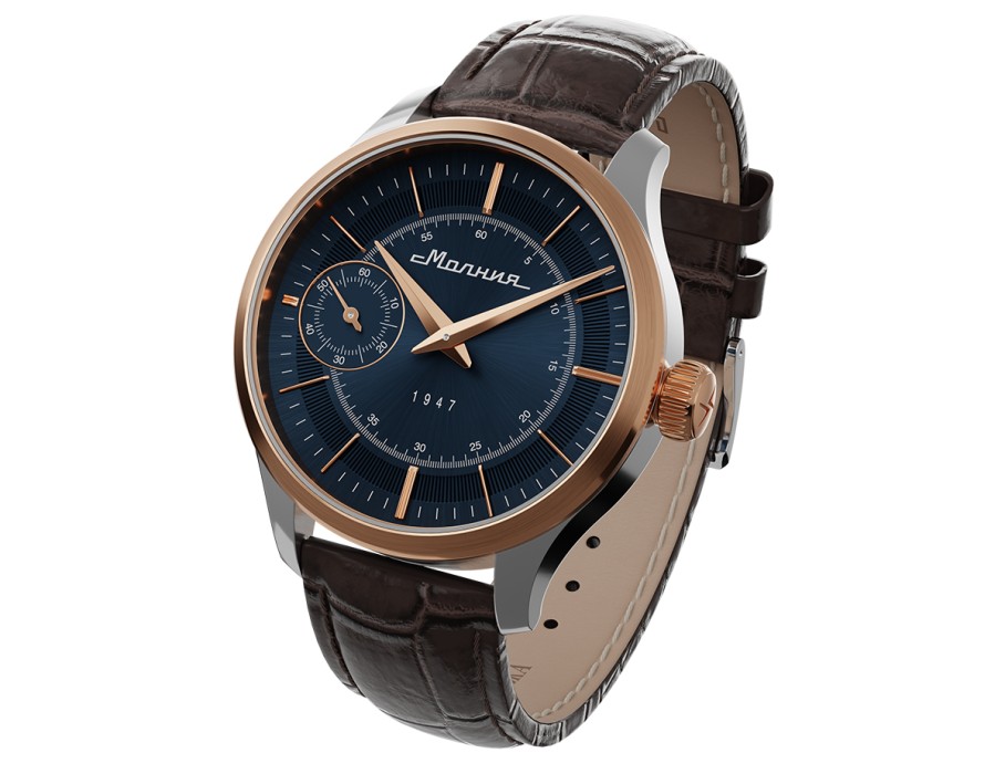 дебют tcb 3603 41 мм ручной завод классического стиля с лицевой стороны