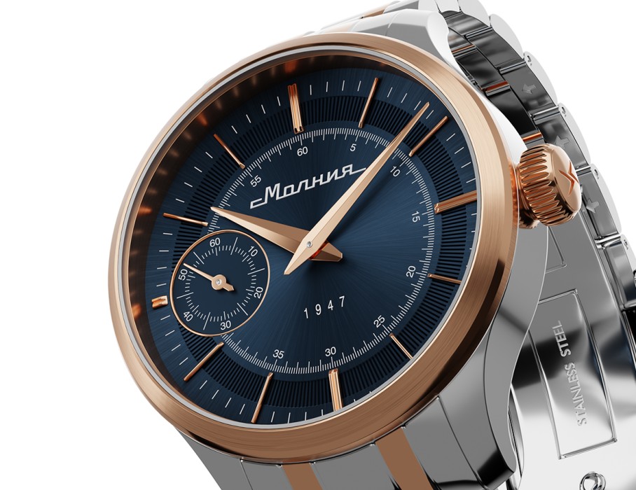 дебют tcb 3603 41 мм ручной завод для взрослого возраста с изнаночной стороны