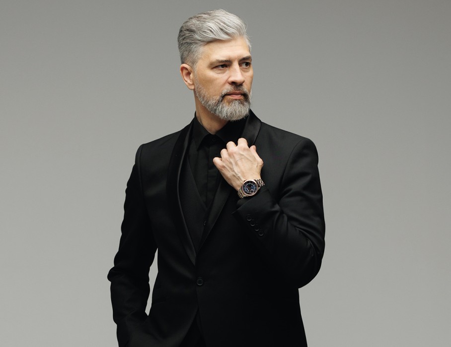 дебют tcb 3603 41 мм ручной завод вид справа