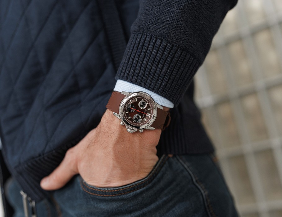 energy z60 42 мм кварц хронограф с внутренней стороны