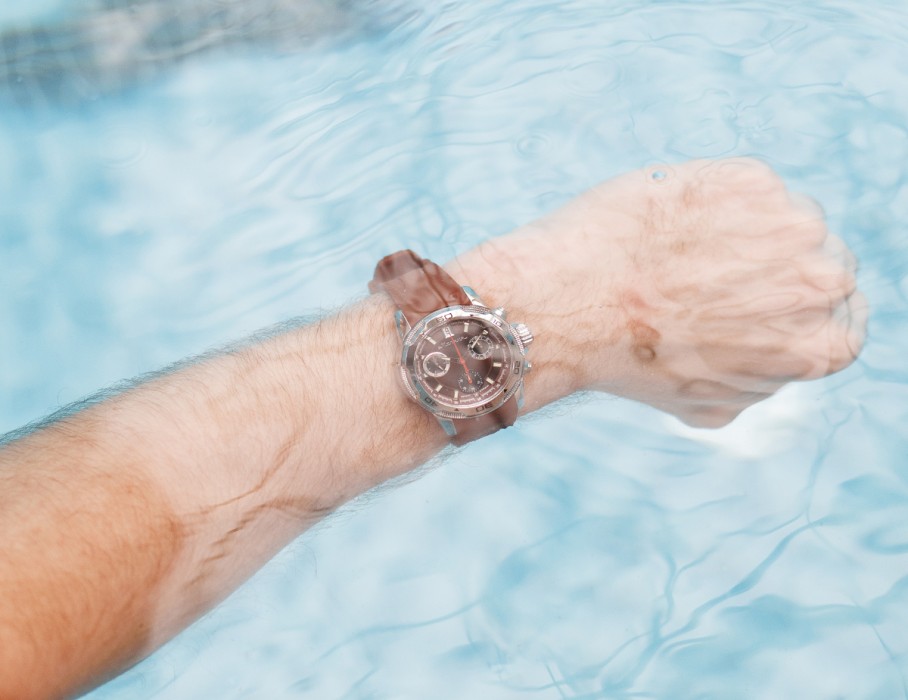 energy z60 42 мм кварц хронограф с лицевой стороны