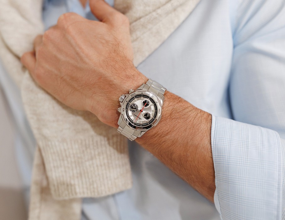 energy z60 42 мм кварц хронограф с лицевой стороны