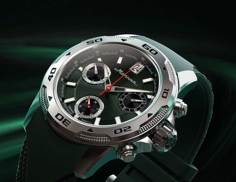 energy z60 42 мм кварц хронограф фото