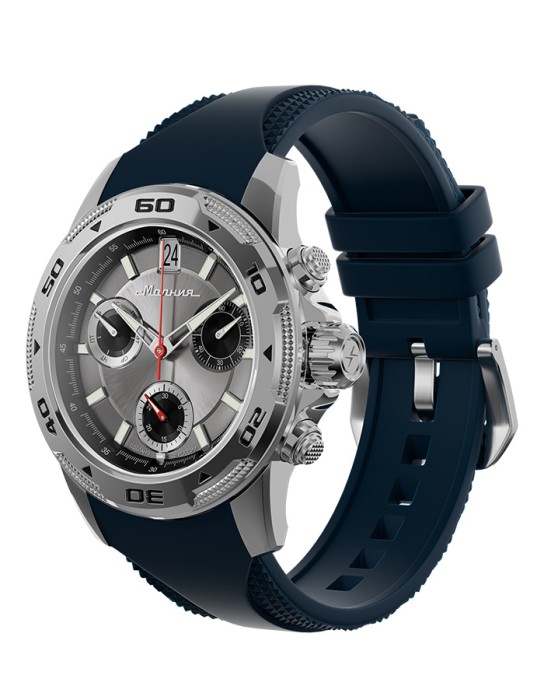 energy z60 42 мм кварц хронограф от бренда молния вид слева