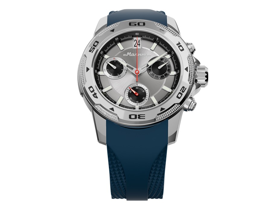 energy z60 42 мм кварц хронограф из россии вид сбоку