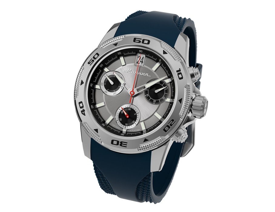 energy z60 42 мм кварц хронограф для взрослого возраста с изнаночной стороны