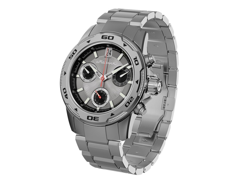 energy z60 42 мм кварц хронограф вид сзади