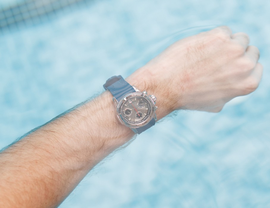 energy z60 42 мм кварц хронограф фотография