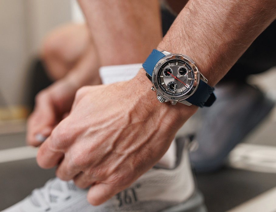 energy z60 42 мм кварц хронограф вид слева