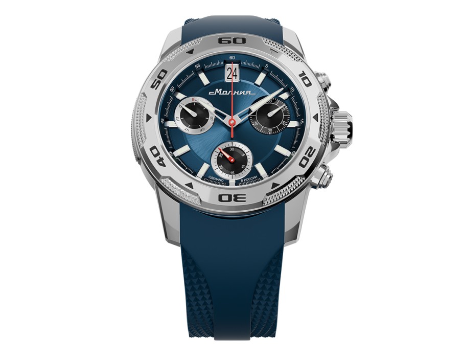 energy z60 42 мм кварц хронограф из россии вид сбоку