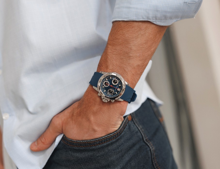 energy z60 42 мм кварц хронограф фотография