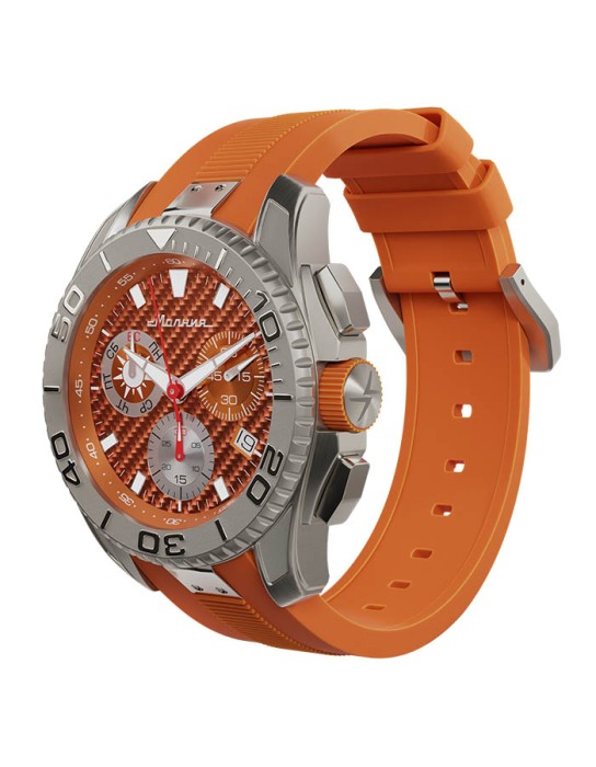 energy z60 44 мм кварц хронограф титан от бренда молния вид слева