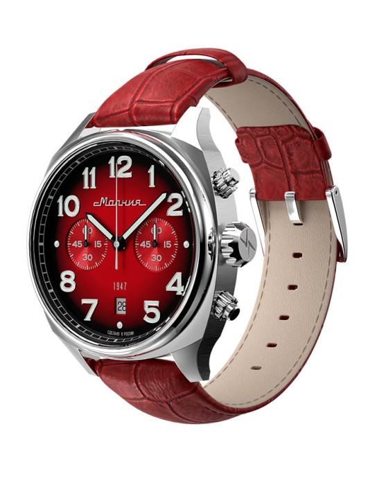 evolution 6s21 42 мм кварц хронограф от бренда молния вид слева