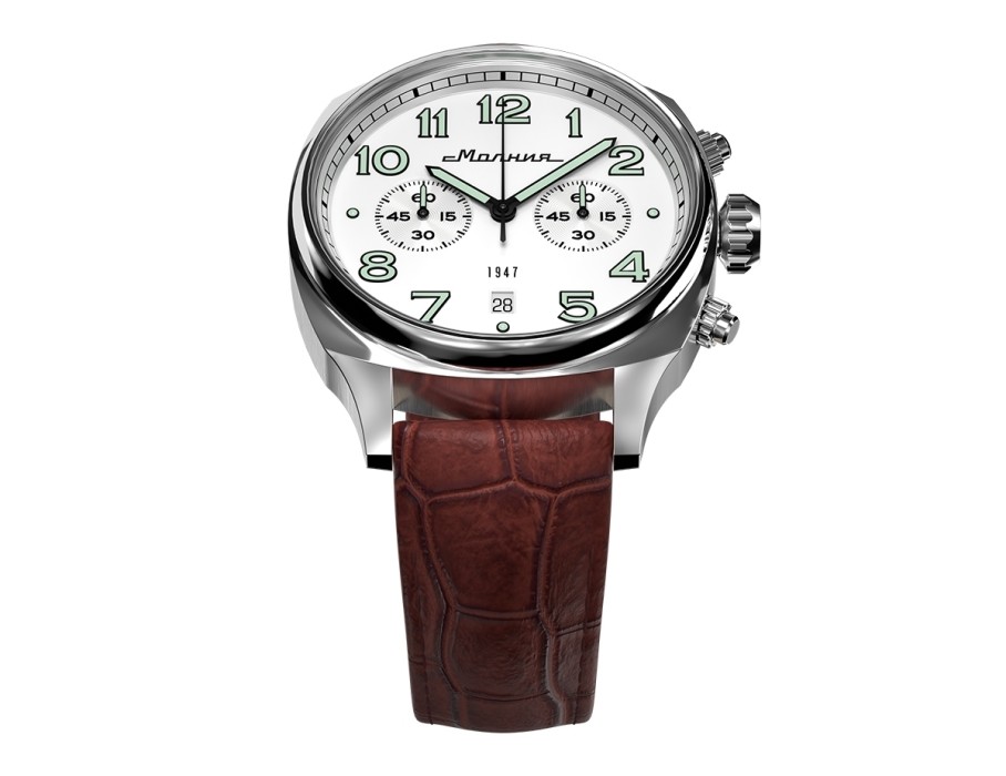 evolution 6s21 42 мм кварц хронограф из проверенных материалов спереди