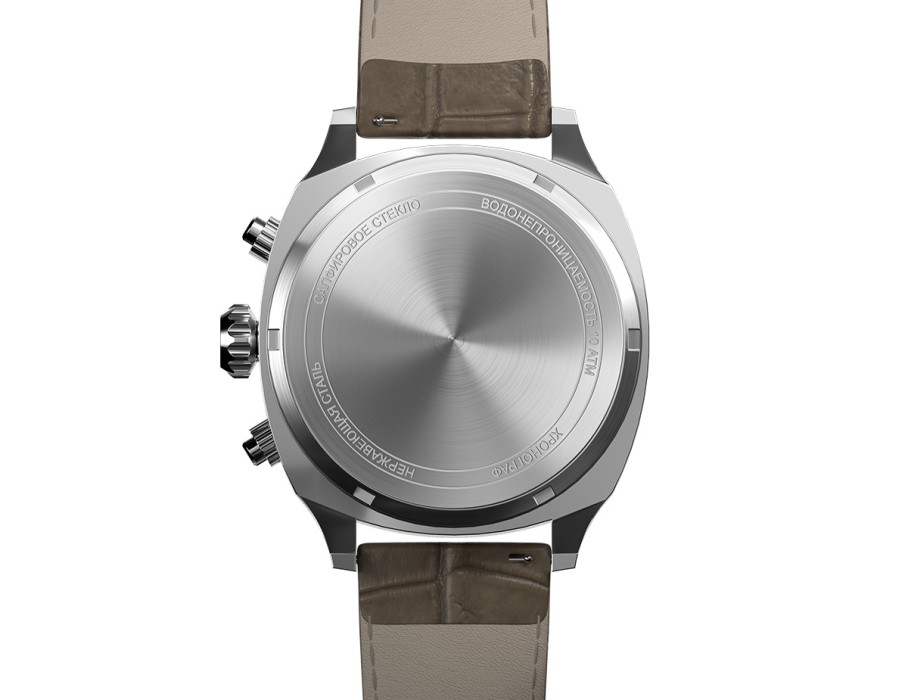 evolution 6s21 42 мм кварц хронограф из проверенных материалов спереди